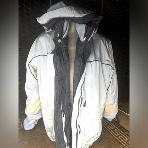 Pacific trail Fleece wind breaker double-lined jacket rainproof